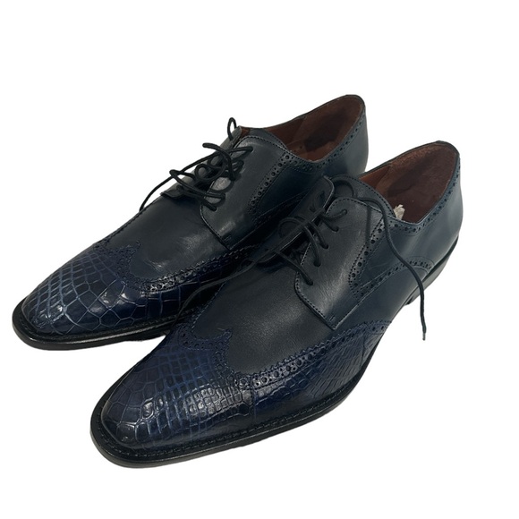 BRAND NEW Studio Belvedere Crocodile Skin Loafers - Picture 1 of 3